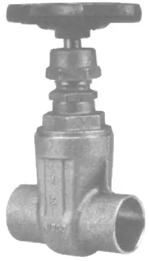 Nibco #S-113 3/4" 125# Bronze Gate Valve - Sweat