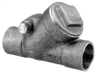 Nibco #S-413-B 1/2" 125# Bronze Check Valve - Sweat