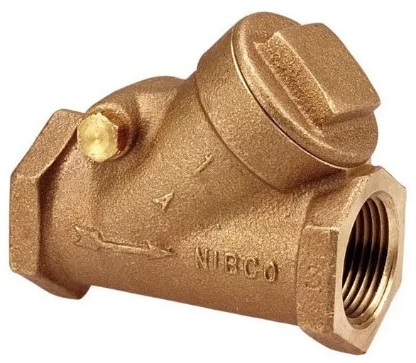 Nibco #T-413-B 1-1/2"125# Bronze Check Valve - FNPT