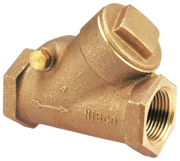 Nibco #T-473-B 1in 300# Bronze Check Valve - FNPT