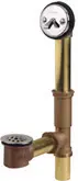 American Brass #1430G17 Chrome Trip Lever Brass Drain
