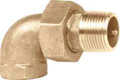 American Valves # 3/4" Brass Union Circulator Elbow