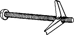 3/8" x 4" - Toggle Bolt & Wing