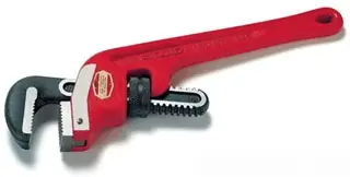 Ridgid #31055 8" Red Heavy-Duty End Pipe Wrench