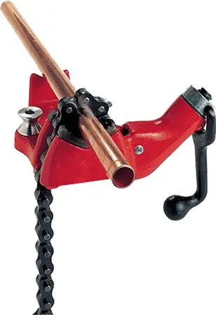 Ridgid #40195 1/8" - 4" Bench Chain Vise