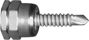 3/8" - Sammy/Powers #7158 1/4" x 1" (3/8" Rod) Vertical Mount Screw for Steel