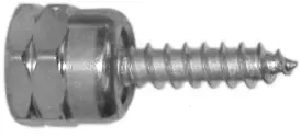 1/2" - Sammy/Powers #7164 3/8" x 2-1/2" (1/2" Rod) Vertical Mount Screw for Wood