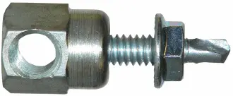 3/8" - Sammy/Powers #7186 1/4" x 1-1/2" (3/8" Rod) Side Mount Screw for Steel