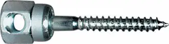 3/8" - Sammy/Powers #7170 1/4" x 2" (3/8" Rod) Side Mount Screw for Wood