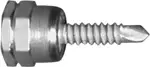 3/8" - Sammy/Powers #7157 1/4" x 2" (3/8" Rod) Vertical Mount Screw for Steel