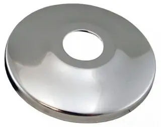 Sanitary Dash #E01-050 1/2" Chrome Sure Grip Escutcheons Low Pattern - Copper Tube Size