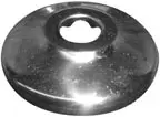 Sanitary Dash #E02-050 1/2" Chrome Sure Grip Escutcheons Low Pattern - Copper Tube Size