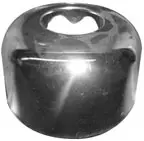 Sanitary Dash #E04-125 1-1/4" Chrome Sure Grip Escutcheons Box Pattern - Tubular