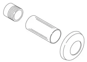 Sloan Valves #3308788 3/4" Flushometer Sweat Solder Kit