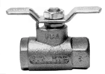 Apollo #70-103-17 1/2" Bronze Standard Port Ball Valve Rough Chrome Plated - FNPT