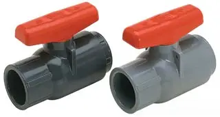Spears #6622-005 1/2" PVC 2000 Ball Valve EPDM