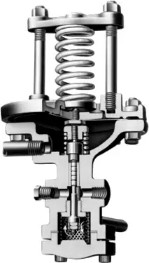 Spence #D-Pilot Type D - Pressure Reducing Pilot Cast Iron Green Spring