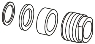 Symmons #T-16 Packing O-Ring & Washer