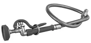 T&S Brass #B-0100 Pre-rinse Spray with Flexible Stainless Steel Hose