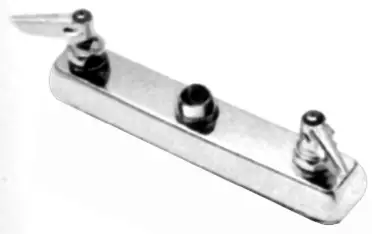 T&S Brass #B-1120-LN 2-Handle Deck-Mount Work Board Faucets