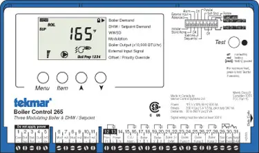 Tekmar #265 265 Boiler Controls Three Modulating Boiler & DHW/Setpoint