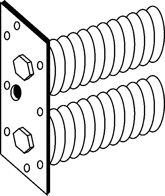 Thermaflow #78-8 Trufin Tube Internal Tankless Heater Coil