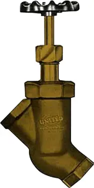 United #325U 1-1/2" Y-Blow Down Valve 300# Rising Stem - FNPT