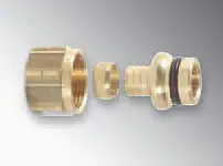 5/8" - Viega Pex #19010 Bronze Svc Compression Pex Adapter, Pex X Svc