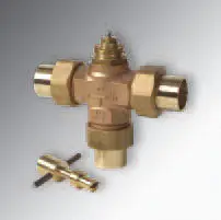 1" - Viega Pex #20002 3-Way Diverting Valve