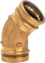 2-1/2" - Viega Copper ProPress #20653 CXC 45-Elbow XL-C