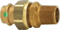 1-1/2" x 1-1/2" - Viega Copper ProPress #77802 CXM Male Union