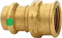 1-1/2" x 1-1/4" - Viega Copper ProPress #77942 CXF Female Adapter