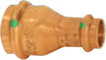 1" x 3/4" - Viega Copper ProPress #78152 CXC Coupling (Non-Slip)