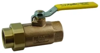 Apollo #70-306-01 1-1/4" Bronze Ball Valve (Single Union End x ) - FNPT