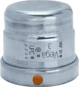 4" - Viega Stainless Steel ProPress #85390 XL-S 304 Cap