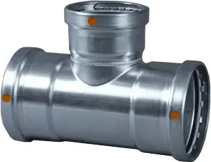 2-1/2" x 1-1/2" - Viega Stainless Steel ProPress #85761 XL-S 304 Tee