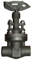 Vogt #SW12141 1in 800# A105 Forged Globe Valve - Weld