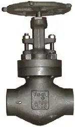 Vogt #SW15141 1-1/2" 1500# A105 Forged Globe Valve - Weld