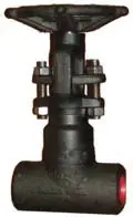 Vogt #SW2801 3/4" 800# A105 Forged Gate Valve Welded Bonnet - Weld