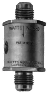 Watts Valves #0061913 3/8" Dual Check Vending Machine / Beverage Backflow Preventer 9BD