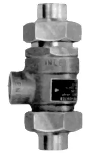 Watts Valves #0061952 1/2" Dual Check with Atmospheric Port Backflow Preventer (FNPT Union) 9DS-M3