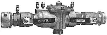 Watts Valves #0063020 1" RPZ Backflow Preventer 009M2-QT