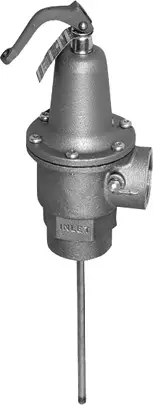 Watts Valves #0259930 1" ASME Automatic Reseating TT&P ValveP Valve ASME (FNPT Inlet Outlet) 140X9