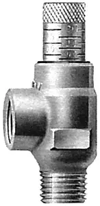 Watts Valves #0371271 1/2" Poppet Type Water Heater Pressure Relief Valve with Calibrated Adjustment (MNPT Inlet x FNPT Outlet) 530C