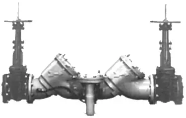 Watts Valves #0385682 6" RPZ Backflow Preventer - Cast Iron Sizes 2-1/2" - 10" 909OSY-RW