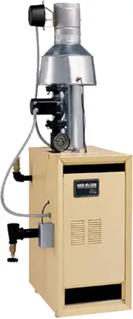Weil-Mclain CGa-4-PIDN Gas Boiler - Natural Draft - Spark Ignition Natural Gas Only - Water Only