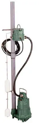 Zoeller Pumps #3098-0001 Cast Iron High-Temperature Submersible Dewatering Pump