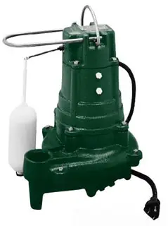 Zoeller Pumps #M137 Cast Iron Sump Effluent Dewatering Pump