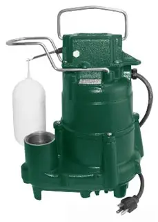 Zoeller Pumps #M98 Cast Iron Sump Effluent Dewatering Pump