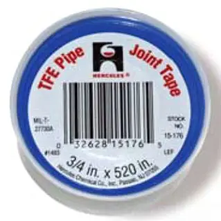 Hercules #15164 1/2" x 520" TFE Pipe Joint Tape